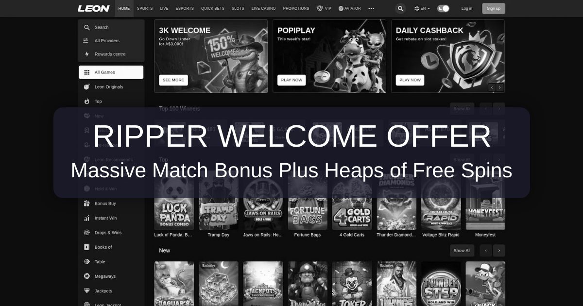 Leon Casino - Play Online in Australia Now